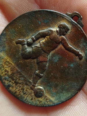 Vintage μετάλλιο 1959-1960 Ε.Π.Σ Θράκης Β κατηγορίας μεταχειρισμένο