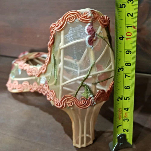 Decorative embroidery set new, butterfly and shoe