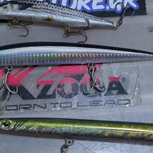 Fishing lures Duo, Mollix, and Zargana like new set of 3