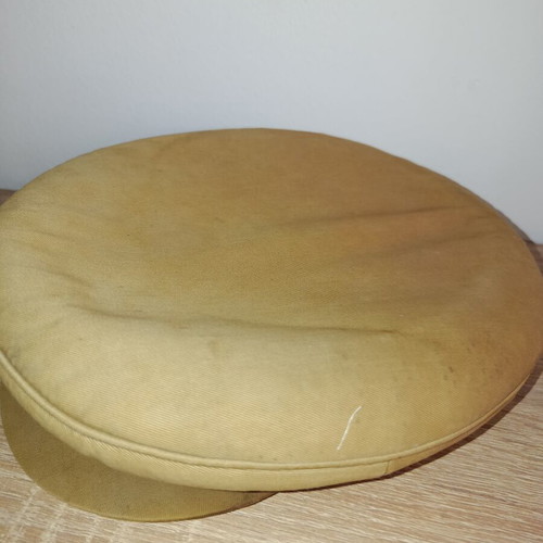Military cap used, 1950s-60s, lower officer, summer