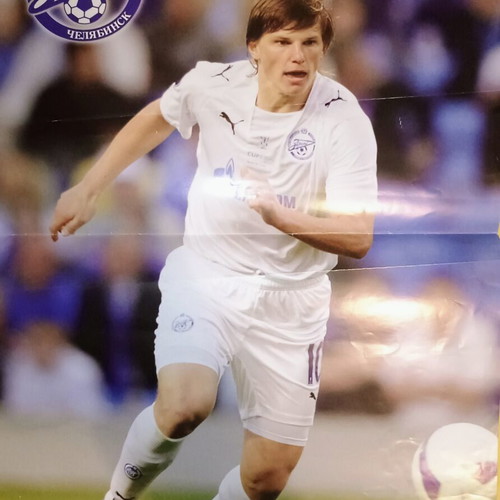 Andrey Arshavin FC Zenit Saint Petersburg poster used, 34x24 cm