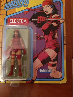 Elektra Marvel female figure 10 cm like new