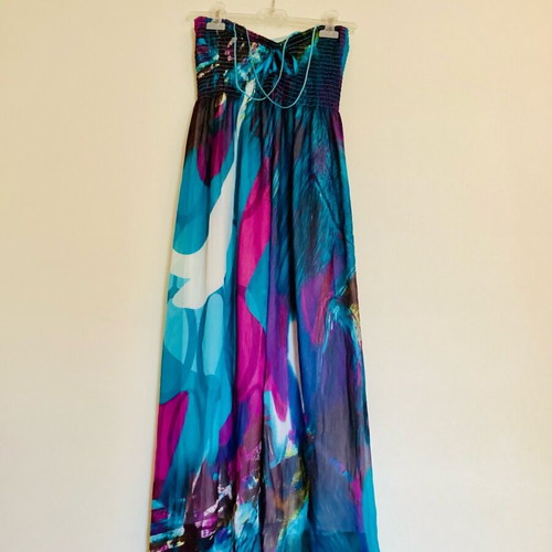 Maxi dress Rubens Alves like new, colorful, airy