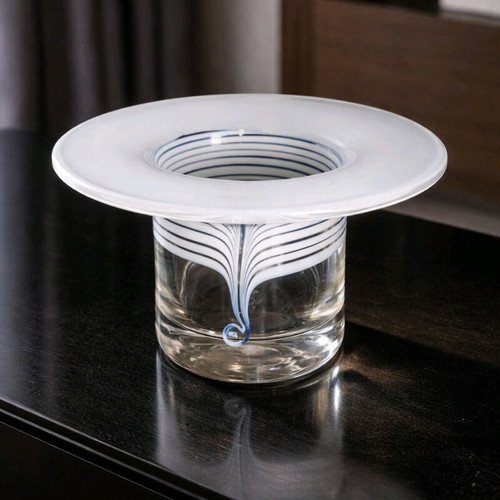 Rosenthal Vase Rhapsody in White Crystal 1979, 100th Anniversary Edition