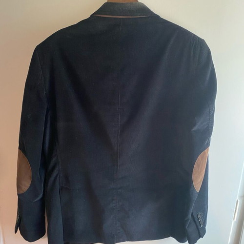 Rollmann corduroy jacket used, size 52, black
