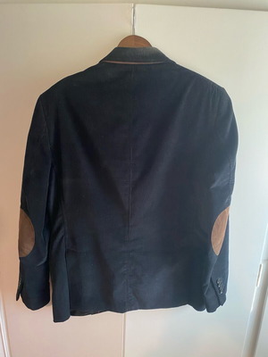 Rollmann corduroy jacket used, size 52, black