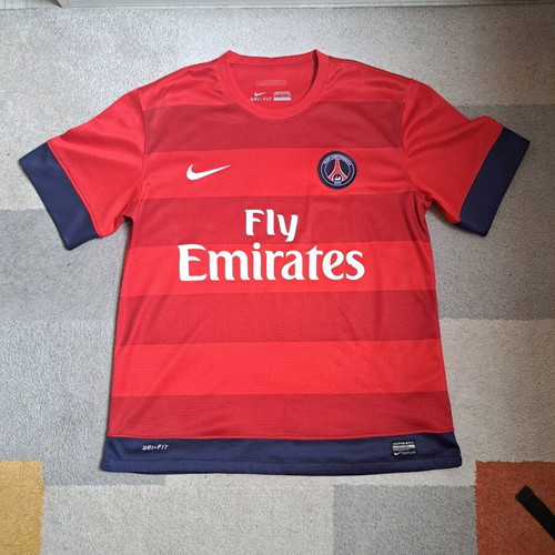 PSG Football Jersey with Beckham used, official replica, size S-M
