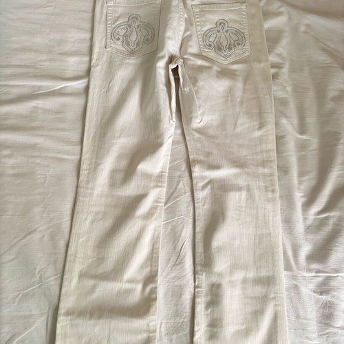 Zara white jeans used, waist 39 cm, hips 50 cm