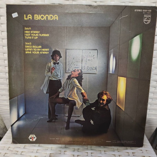 La Bionda High Energy vinyl record used, pop