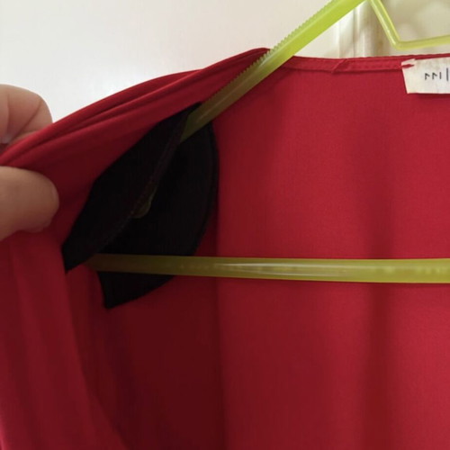 Mind Matter mini satin dress red like new