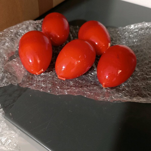 Wax eggs unused, excellent condition