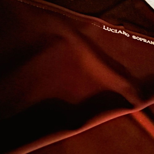 Luciano Soprani 100% wool women's fabric new, dark purple to deep red