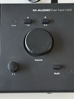 M-Audio C400 external sound card used