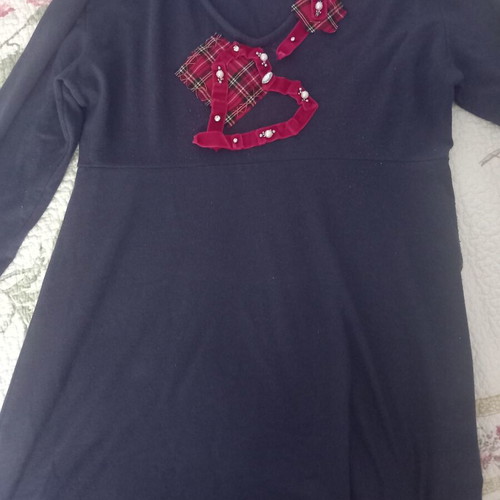 Women's autumn blouse blue size M new