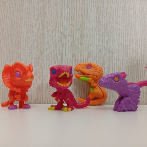 Kinder Surprise Joy Jurassic Park World Dinosaur Funko Pop Figures used set