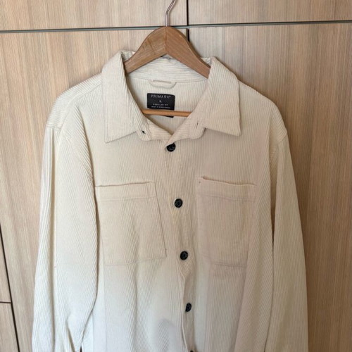 Primark light white jacket with pockets like new