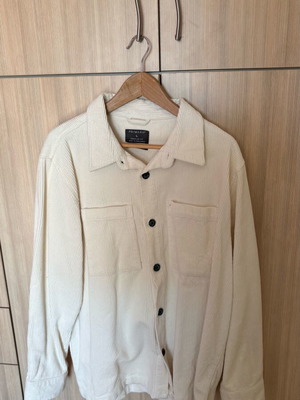 Primark light white jacket with pockets like new