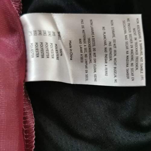 Diadora windbreaker jacket size S pink like new