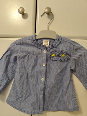 Zara baby πουκαμισάκι για 6-9 μηνών σαν καινούργιο