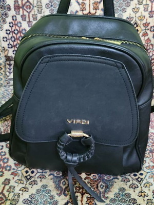Verde backpack like new, black anthracite design