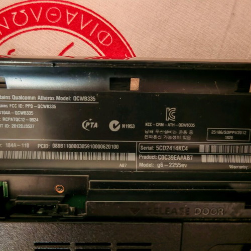 HP Pavilion G6 φορητός υπολογιστής 15,6 ιντσών μεταχειρισμένος, 6GB RAM, 256GB SSD, Windows 10