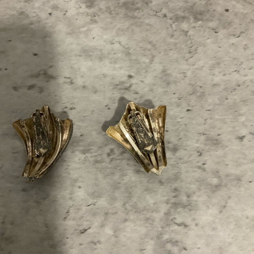 Vintage clip-on earrings used