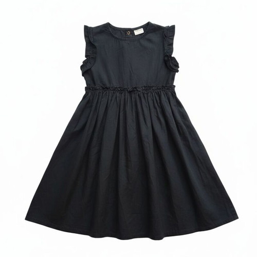 Prenatal dark blue dress for girl 6-7 years like new