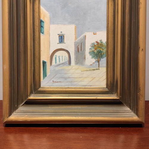 Simeon paintings used with island theme