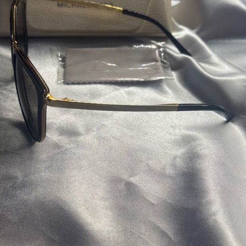 Michael Kors sunglasses like new, butterfly style, black and gold