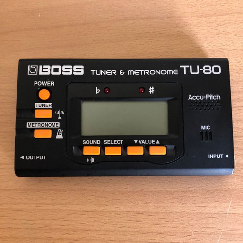 Boss TU-80 tuner and metronome like new