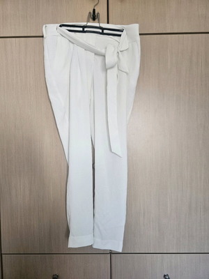 Mango white salvari pants like new, size M