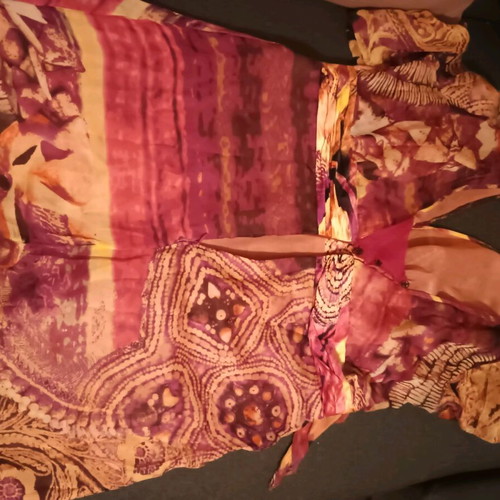 Maestri AltaModa No52 dress like new, colorful, asymmetrical summer