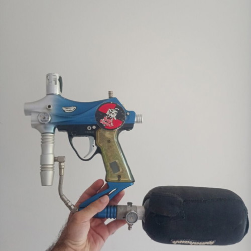Vintage paintball marker used for parts