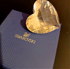 Swarovski paperweight Crystal Heart 6cm Height