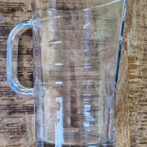 Glass pitcher like new