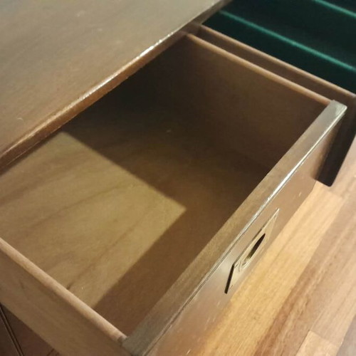 Military style buffet table like new from Harrods