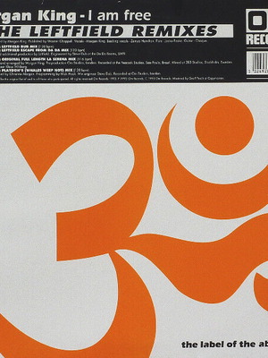 Morgan King I Am Free The Leftfield Remixes βινύλιο μεταχειρισμένο, ηλεκτρονική