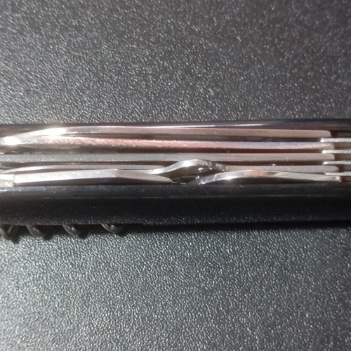 Collectible pocket multitool with Grant's Scotch Whisky logo used