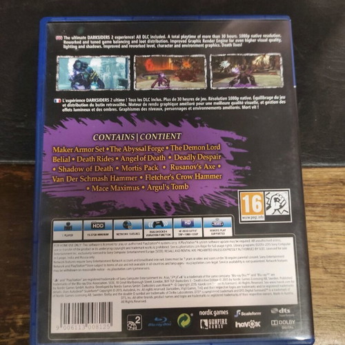 Darksiders 2 Deathinitive Edition PS4 used