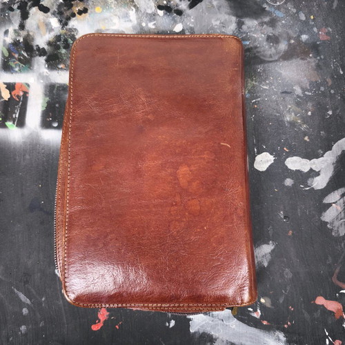Ciudi Italy leather organizer like new