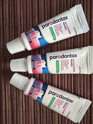 Paradontax toothpaste pack of 3 new sealed
