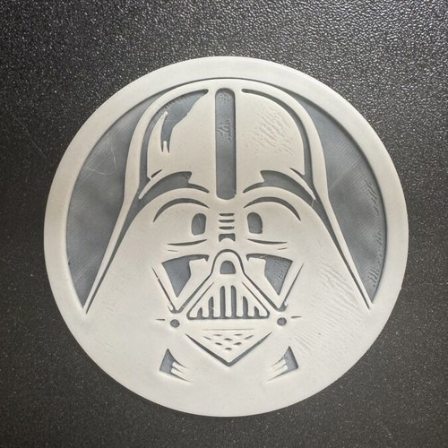 Star Wars Coasters 3D printed with PLA and anti-slip pads