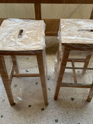 Ikea Nilsolle bar stools like new, set of 2