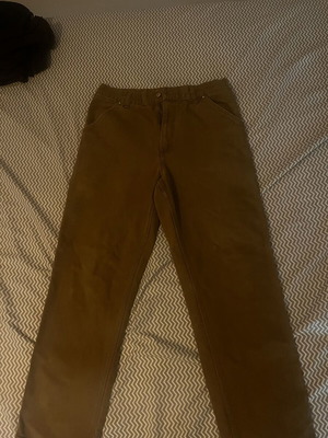 Carhartt brown carpenter work pants