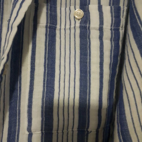 GAP big shirt women's shirt like new, striped blue white
