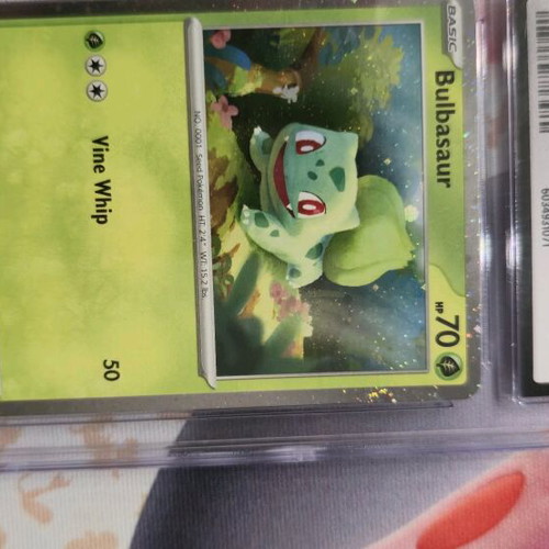 Bulbasaur 151 promo card new gem mint