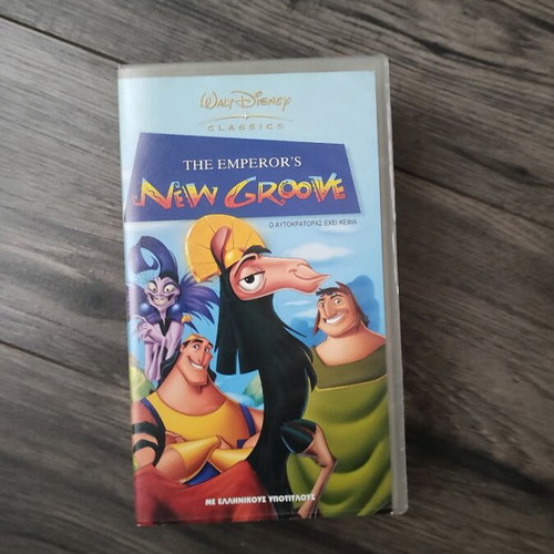 Walt Disney Classics The Emperor's New Groove VHS like new with Greek subtitles