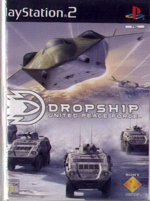 Dropship United Peace Force PS2 used without manual