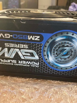 Zalman ZM850-GVM 850W power supply semi-modular like new, 80 PLUS Bronze