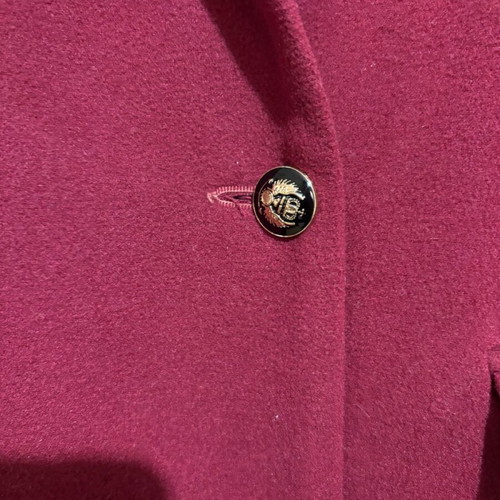 Paranoia Burgundy Coat like new, size L
